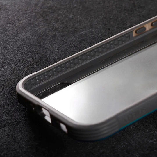 X-Doria Backcover Metallisch Marineblau (iPhone 14 Pro)