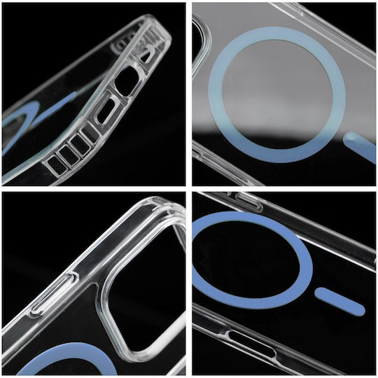Ring Backcover aus Kunststoff und Silikon Hellblau (Galaxy S26 FE)