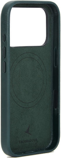 Mujjo Back Cover Μεταλλικό 1mm Αδιάβροχο Πράσινο (iPhone 18 Pro / 17 ProXiaomi 17 Pro)