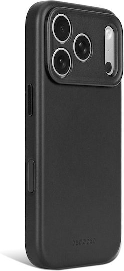 Decoded Back Cover Δερμάτινο Μαύρο (iPhone 18 Pro / 17 ProXiaomi 17 Pro)