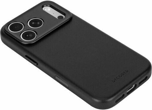 Decoded Back Cover Δερμάτινο Μαύρο (iPhone 18 Pro / 17 ProXiaomi 17 Pro)
