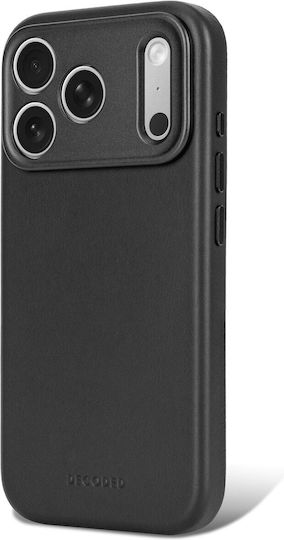 Decoded Back Cover Δερμάτινο Μαύρο (iPhone 18 Pro / 17 ProXiaomi 17 Pro)