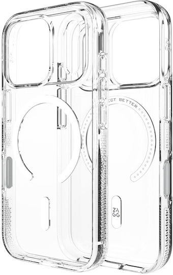 Zagg Crystal Palace Snap Back Cover Διάφανο (iPhone 18 Pro / 17 ProXiaomi 17 Pro)