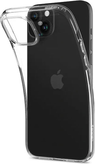 Spigen Pack Back Cover Σιλικόνης 0.2mm Διάφανο (iPhone 14)