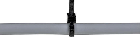 StarTech Plastik Kabelbinder in Schwarz Farbe (1000 Stück) CBMZT4BK