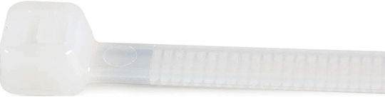 StarTech StarTech Kunststoff Kabelbinder in Weiß Farbe (100 Stück) CBMZT10N