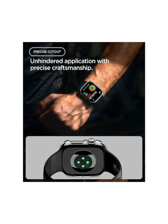 Spigen Kunststoffhülle in transparenter Farbe für Apple Watch 12 (42 mm)