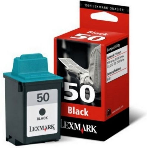 Lexmark 50 Original InkJet Druckerpatrone Schwarz (17G0050E)