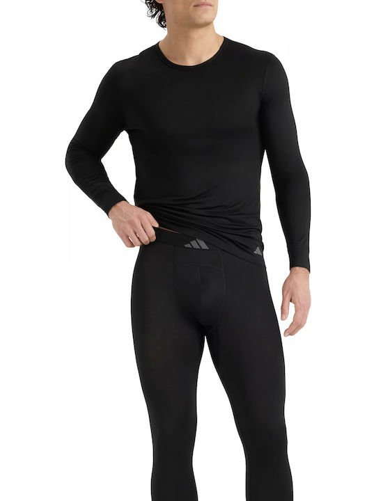 adidas Active Ανδρική Ισοθερμική Μακρυμάνικη Μπλούζα Μαύρη