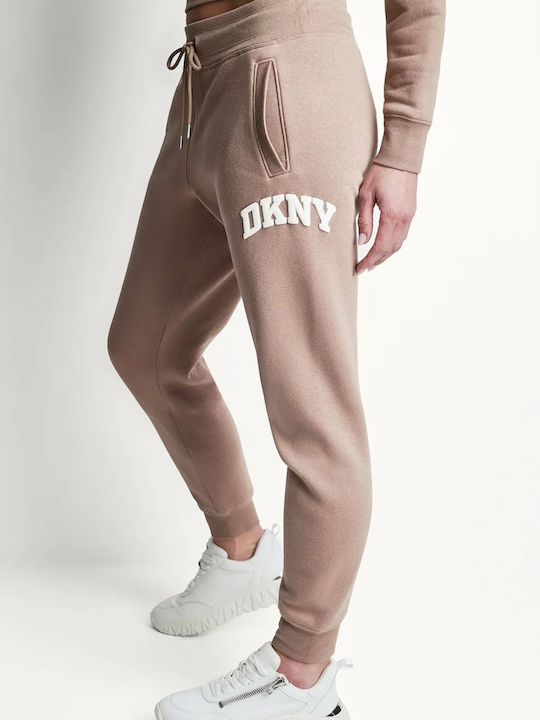 DKNY Women's Fabric Trousers Woodsmoke