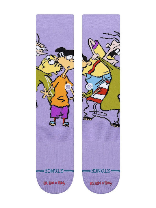 Stance Ed Edd Eddy Sportsocken Lila 1 Paar
