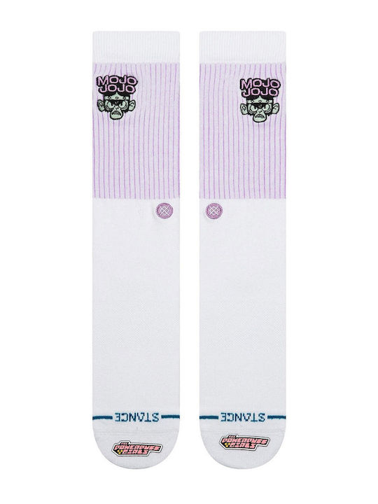 Stance Mojo Jojo Αθλητικές Κάλτσες Λευκές