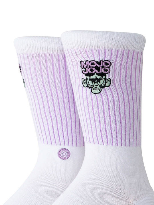 Stance Mojo Jojo Șosete Sport Albe 1 Pereche