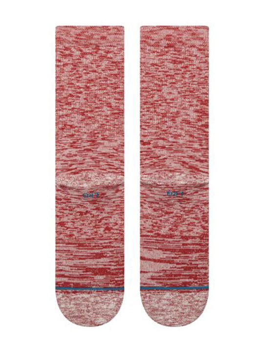 Stance Slub Спортни Чорапи Червени 1 Чифт