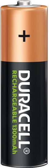 Duracell Recharge Plus Επαναφορτιζόμενες Μπαταρίες AA Ni-MH 1300mAh 1.2V 2τμχ
