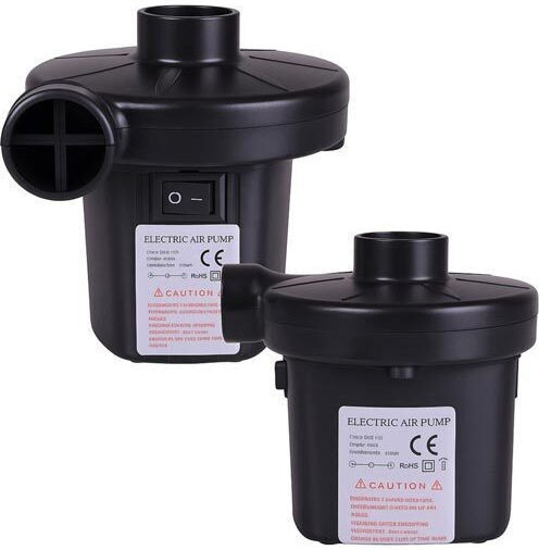 Ηλεκτρική Τρόμπα για Φουσκωτά 230V / 12V Μαύρο