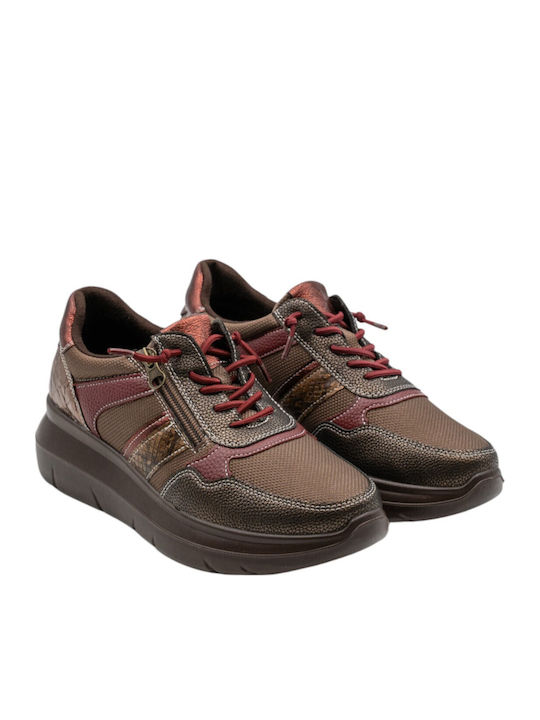 Damen Sneakers Marron