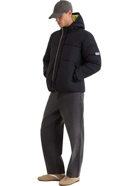 Schwarze Jacke