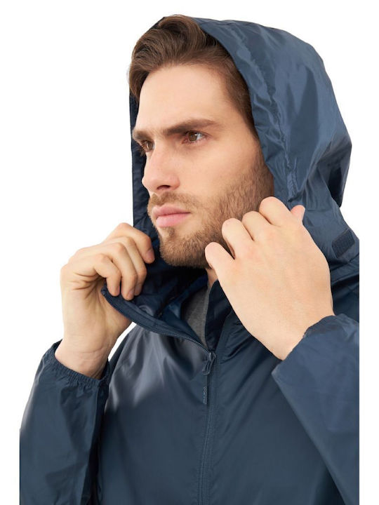 Wasserdichte Jacke Dunkelblau