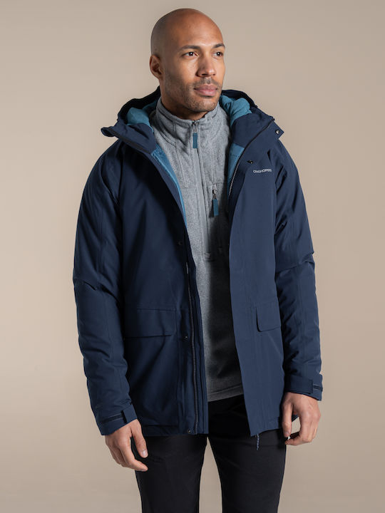 Lorton II Winter Waterproof and Windproof Jacket Navy Blue