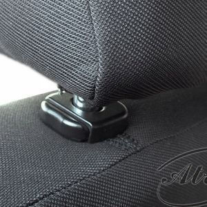Wipcar Huse Față Auto 3 Bucăți Din Poliester Honda Element Negre