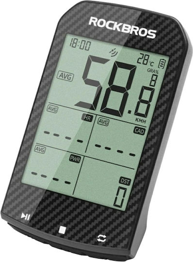 Rockbros M1pro IPX6 Wasserdichtes Drahtloses Fahrrad-GPS