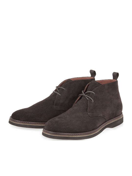 Suede Chukka Boots Brown
