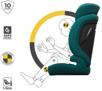 Kinderkraft Comfort Up 2 Plus Столче за кола i-Size Зелено 9–36 кг