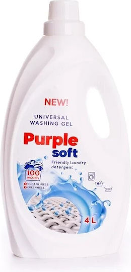 Soft Detergent Lichid pentru Spălare Manuală pentru Rufe Albe și Colorate 4 l