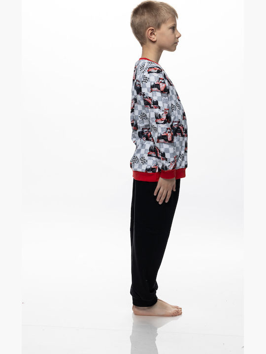 Galaxy Pijama pentru Copii Gri/Neagră