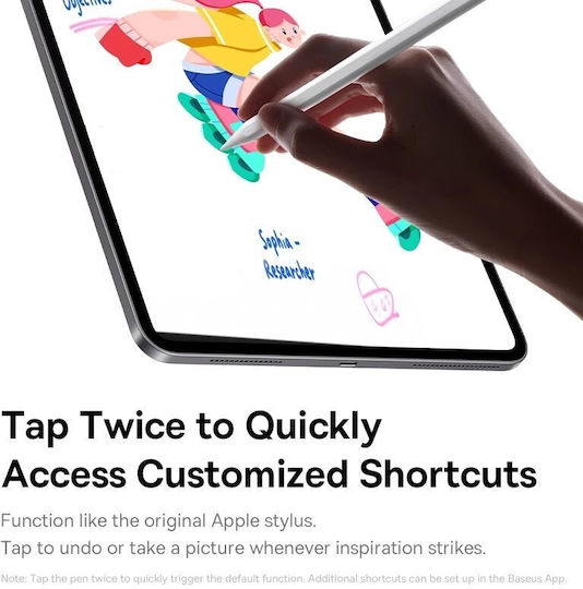 Baseus Digitale Tablet Stift mit Handflächenabweisung für iPad in Weiß