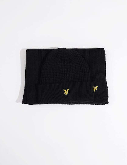 Beanie Unisex Knitted Beanie in Black