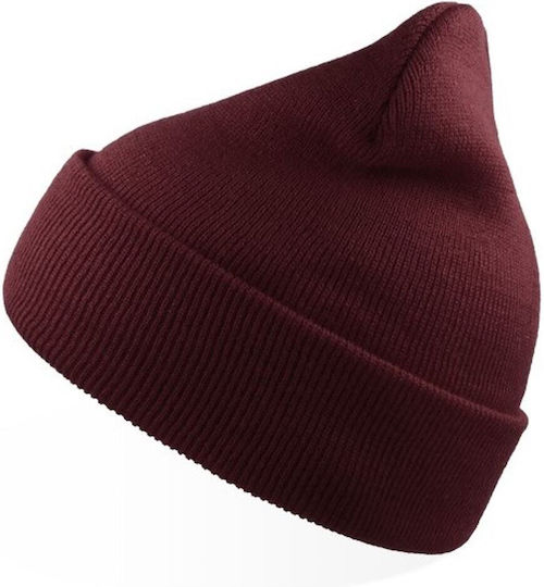 Căciulă Tricotată Unisex Beanie în Culoare Albastru Marin