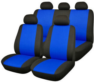 Smartic Set de Huse Auto 8 Bucăți Roșii / Negre