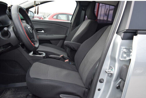 Smartic Set Huse Auto Negre pentru Dacia Logan