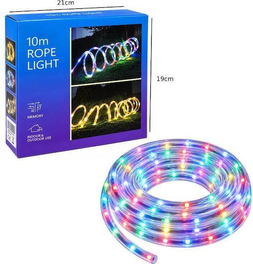 RGB Christmas Tube Lights with Programs 10m