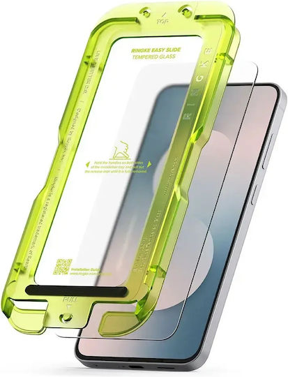 Σκληρυμένο Γυαλί Ringke Easy Slide Samsung Galaxy S25 Fe Clear 2 Pack