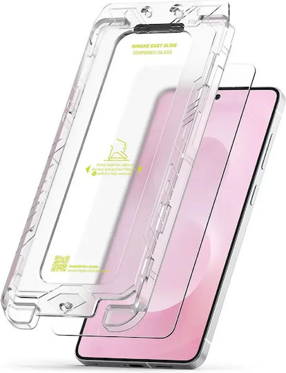 Θραυστό Γυαλί Ringke Easy Slide Samsung Galaxy S25 Edge Clear 2 Pack