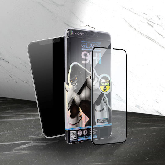 X-one Full Cover Extra Strong Crystal Clear Samsung S25 Fe S26 Fe Tempered Glass 9h