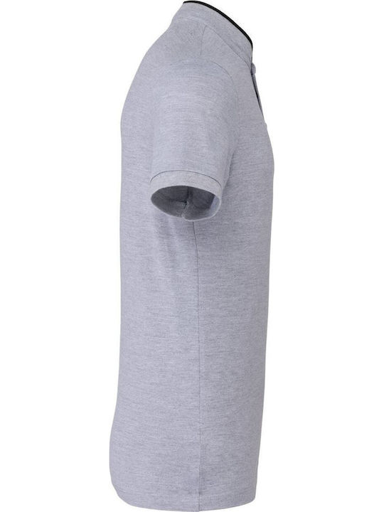 Kariban Мъжка рекламна тениска поло Navy/white
