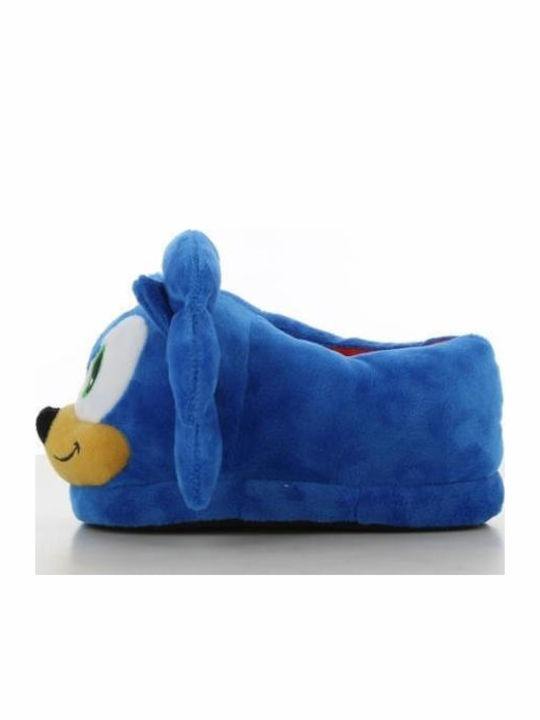Blau Kinderhausschuhe
