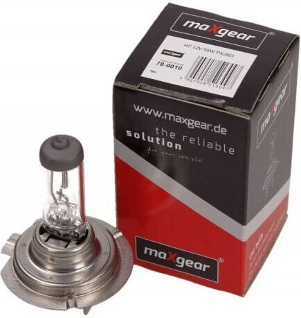 Maxgear Автомобилна Крушка H7 Халогенна 12V 55W