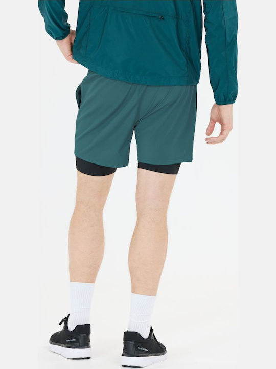 Kros Αθλητική Ανδρική Βερμούδα Slim Fit Green