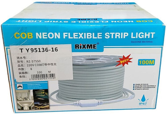 LED-Streifen 220V Kaltweißes Licht 100m COB-Typ