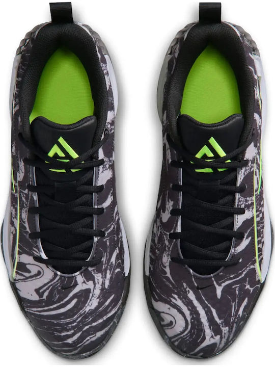 Giannis Immortality 5 Low Basketball Shoes Black / Light Smoke Grey / Volt