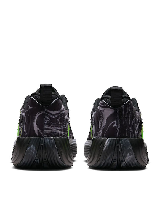 Giannis Immortality 5 Low Basketball Shoes Black / Light Smoke Grey / Volt