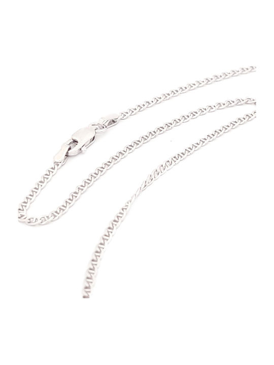 Herrenarmband Kette aus Silber 49 cm