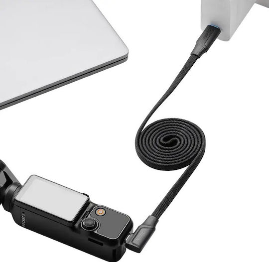 SmallRig 5613 Cablu de Încărcare USB-C Auto-Rulant 100 cm 240 W
