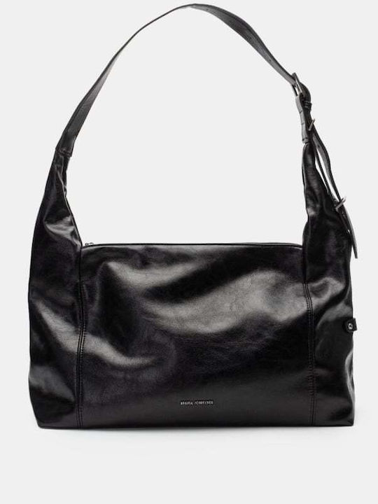 Women's Black Shoulder Bag