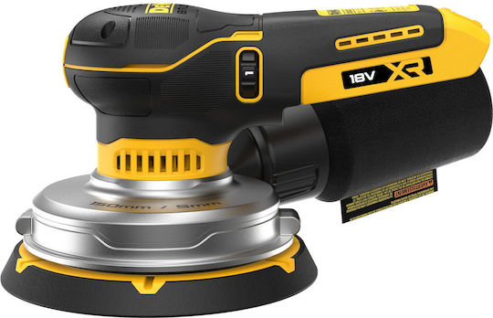 DCW230N 150mm 18V Cordless Palm Random Orbit Sander Solo with Speed Control and Dust Extraction System
